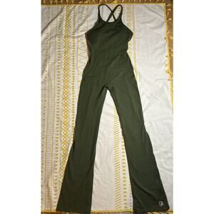 Bombshell Sportswear Bunny Bodysuit S NWT Green Women's Exercise Activewear Gym